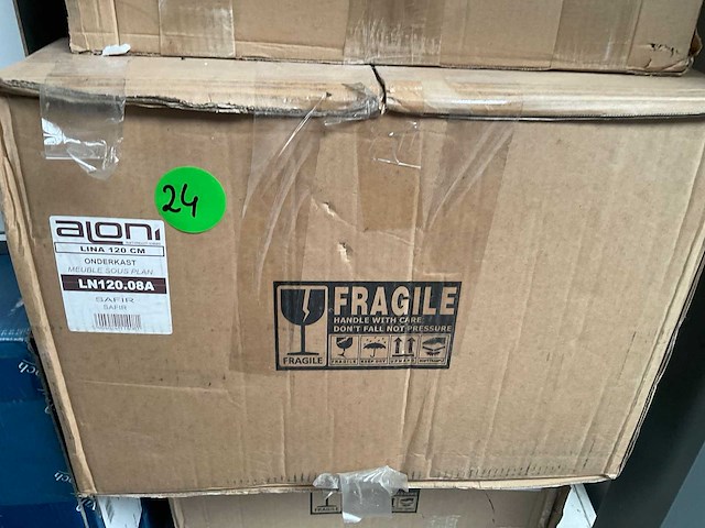 Badmeubelset 120cm twee delig - afbeelding 2 van  2