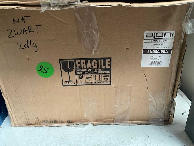 Badmeubelset 80cm twee delig - afbeelding 2 van  2