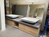 Badmeubelset met led verlichting - afbeelding 2 van  9