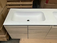 Badmeubelset oak sand 160cm - afbeelding 2 van  9