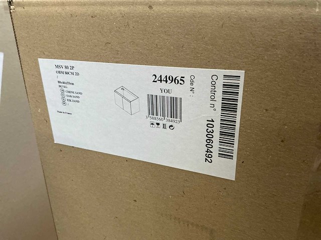 Badmeubelset oak sand 160cm - afbeelding 5 van  9