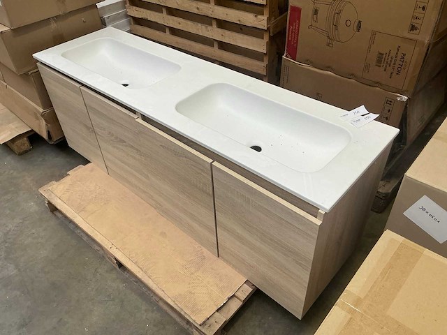 Badmeubelset oak sand 160cm - afbeelding 3 van  8