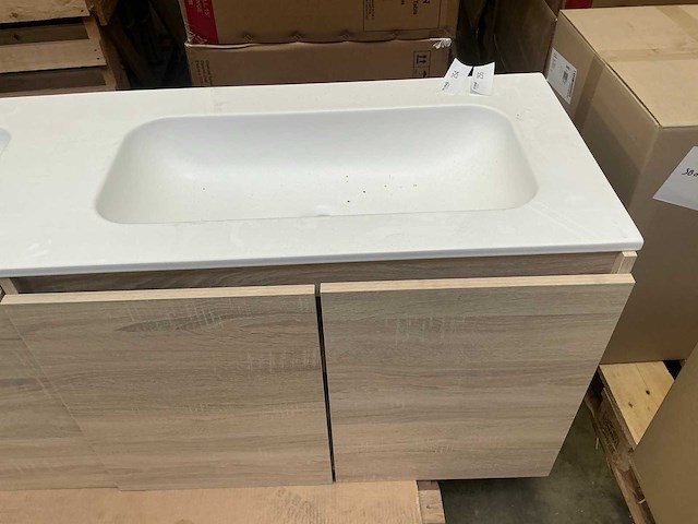 Badmeubelset oak sand 160cm - afbeelding 5 van  8