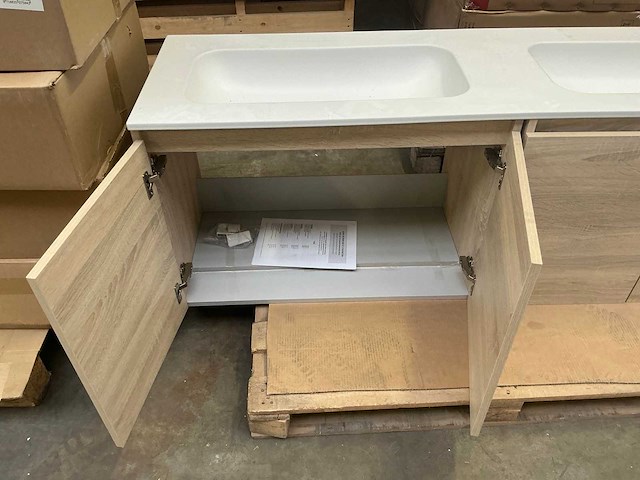 Badmeubelset oak sand 160cm - afbeelding 7 van  8