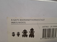 Badrandthermostaat, wiesbaden, caral, chroom - afbeelding 2 van  3