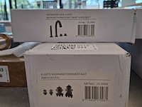 Badrandthermostaat, wiesbaden, caral, zwart - afbeelding 3 van  3