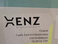 Badrandthermostaat xenz, grace, grafiet geborsteld - afbeelding 2 van  2