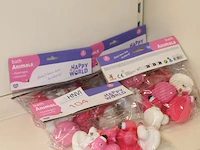 Badspeeltjes happyworld, zes verpakkingen. - afbeelding 2 van  2