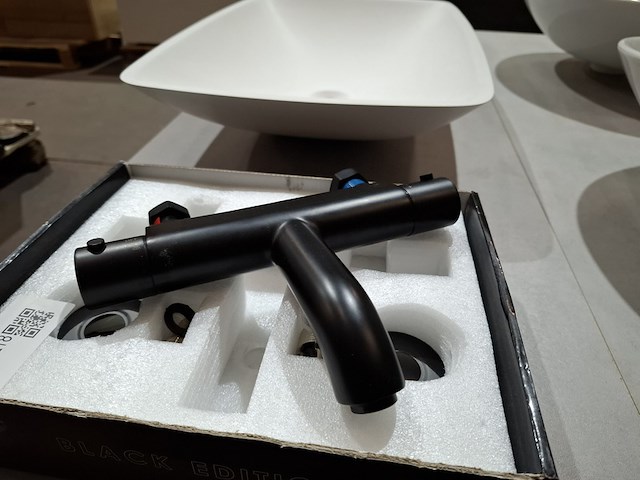 Badthermostaat brauer, edition, mat zwart - afbeelding 1 van  5