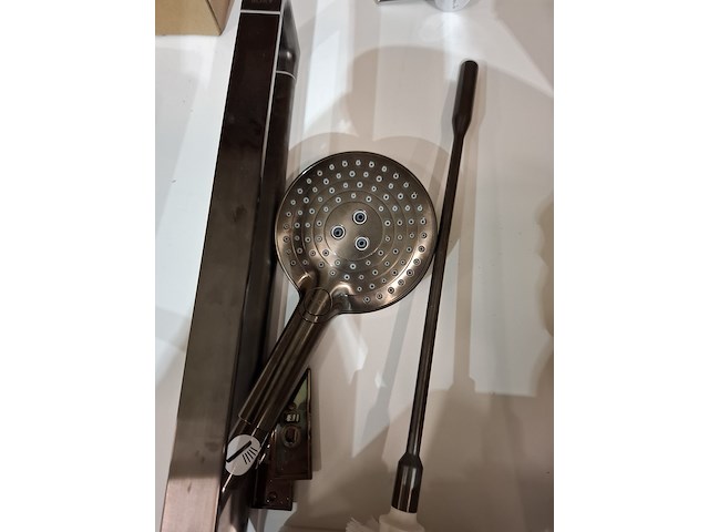 Badthermostaat hansgrohe, axor, gun metal - afbeelding 3 van  10