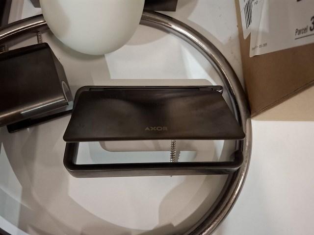 Badthermostaat hansgrohe, axor, gun metal - afbeelding 6 van  10