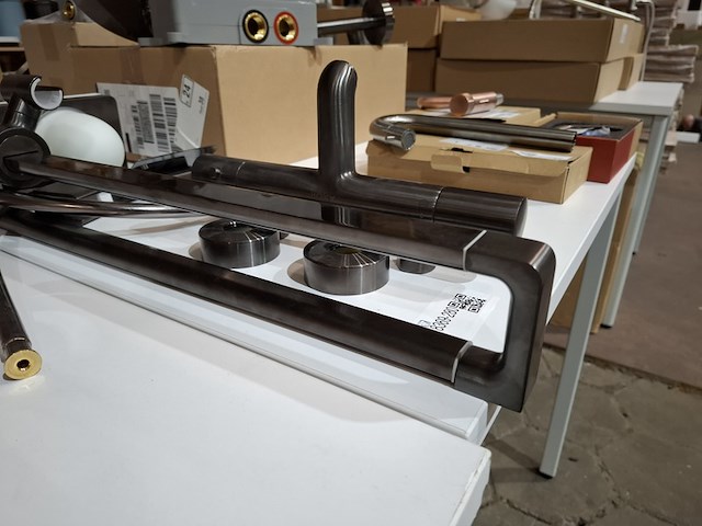 Badthermostaat hansgrohe, axor, gun metal - afbeelding 10 van  10