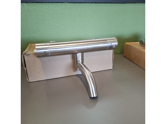 Badthermostaat koblenz, 1600t, rvs geborsteld - afbeelding 1 van  7