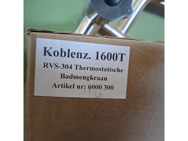 Badthermostaat koblenz, 1600t, rvs geborsteld - afbeelding 7 van  7