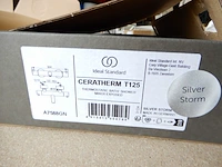 Badthermostaatkraan, ideal standard, ceratherm t 125, rvs - afbeelding 3 van  3
