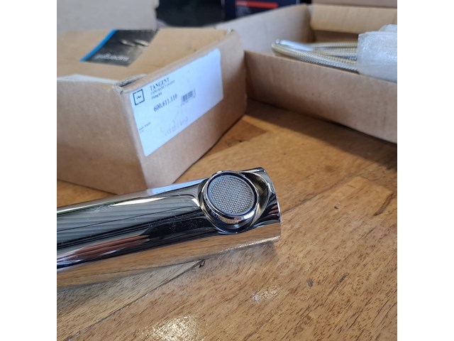 Baduitloop supergrif, tangent, chroom - afbeelding 4 van  5