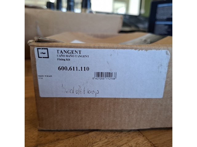 Baduitloop supergrif, tangent, chroom - afbeelding 5 van  5