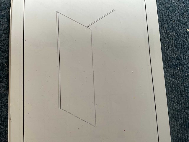 Badwand 70x119 cm - afbeelding 3 van  4