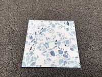 Baerwolf flakes blue mat vloertegel 18,5x18,5 cm 1,96 m² - afbeelding 1 van  3