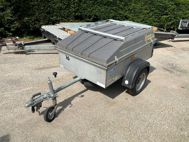 Bagagewagen aanhangwagen saris speedy 500kg - afbeelding 1 van  1
