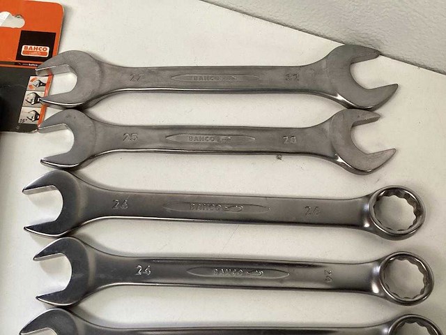 Bahco - diverse en bahco sleutel - steek- en ringsleutel - afbeelding 3 van  5