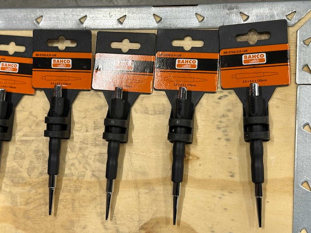 Bahco - partij drevels - sb-3732 2,5x8x125mm (40x) - afbeelding 2 van  5