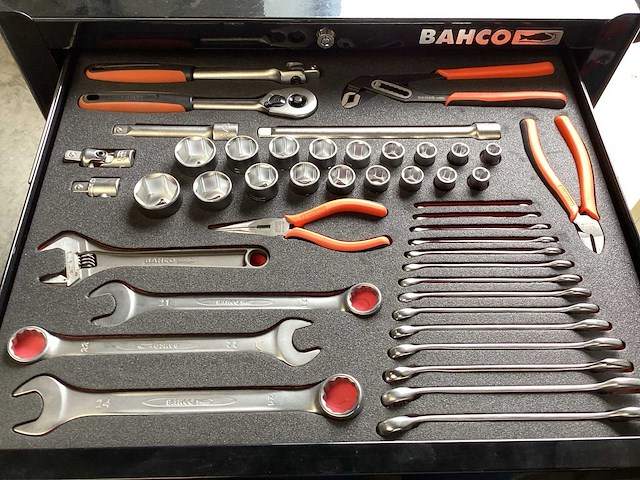 Bahco 1470k5black gereedschapswagen - afbeelding 6 van  9