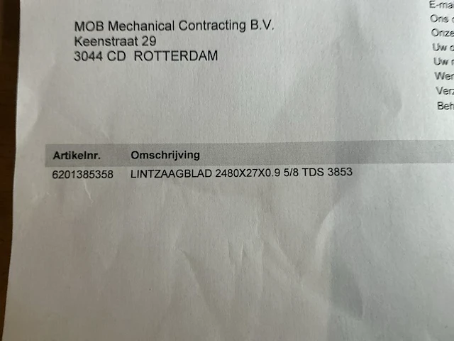 Bahco 3853-27-0.9-5/8 metaalzaagbladen - afbeelding 4 van  4