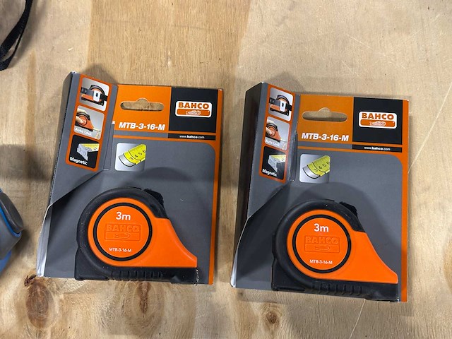 Bahco / alyco - partij rolmaten (11x) - afbeelding 1 van  7