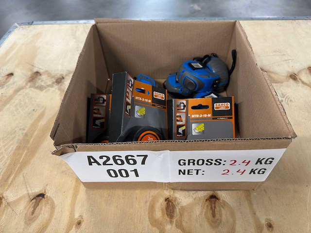 Bahco / alyco - partij rolmaten (11x) - afbeelding 6 van  7