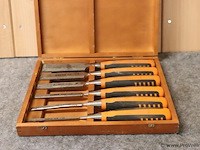 Bahco beitelset in houten kist - afbeelding 1 van  4