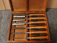 Bahco beitelset in houten kist - afbeelding 2 van  4