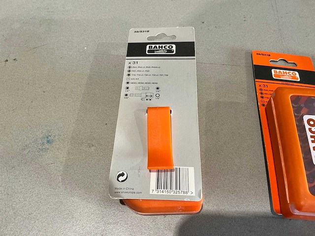 Bahco bitset (3x) - afbeelding 2 van  2