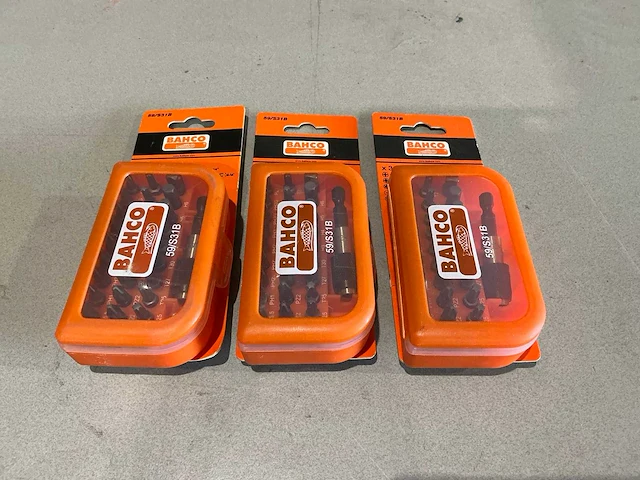 Bahco bitset (3x) - afbeelding 1 van  2
