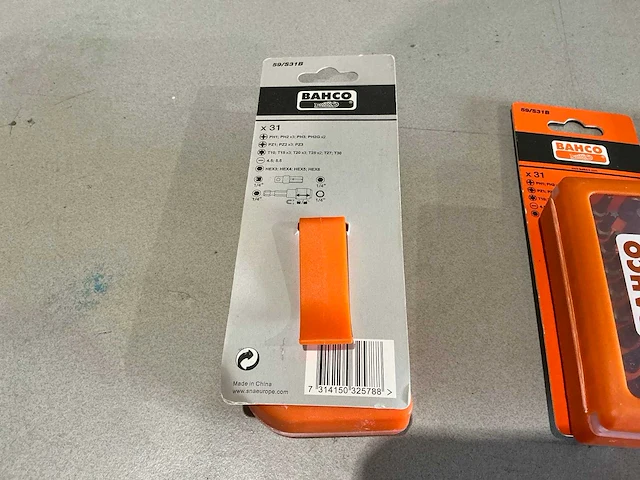 Bahco bitset (3x) - afbeelding 2 van  2