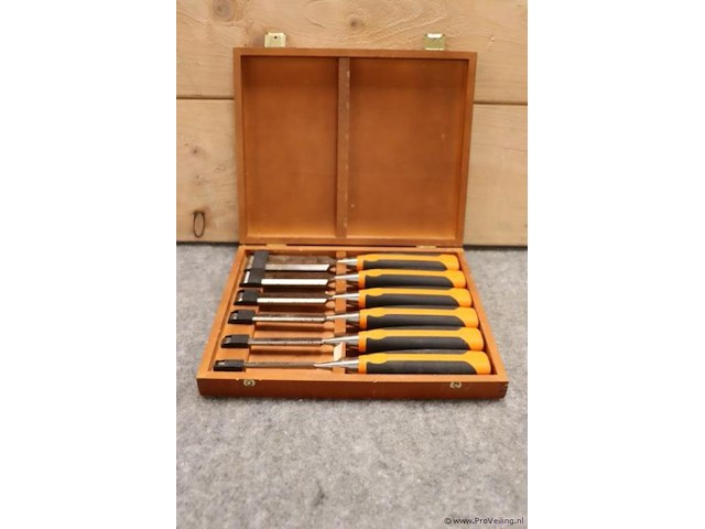 Bahco ergo steekbeitelset incl. opbergkist - afbeelding 1 van  4