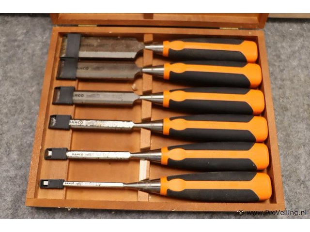 Bahco ergo steekbeitelset incl. opbergkist - afbeelding 2 van  4