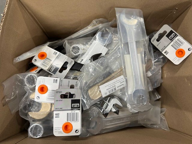 Bahco / roebuck - partij (ratel)steek-/ringsleutels & verstelbare sleutels - afbeelding 8 van  9