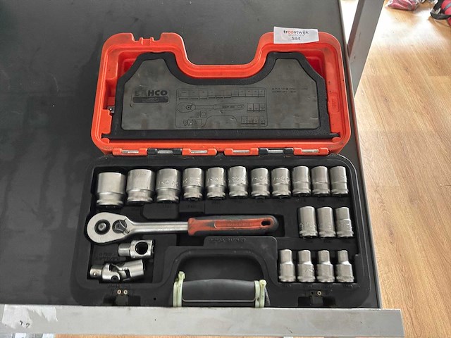 Bahco s240 doppenset - afbeelding 1 van  3