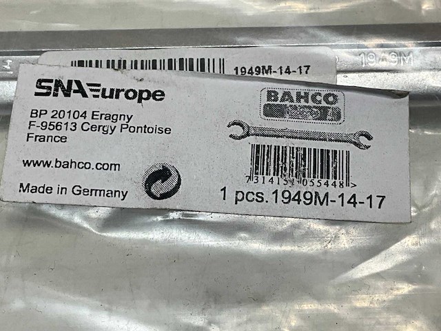 Bahco steeksleutel 14-17 (8x) - afbeelding 6 van  6