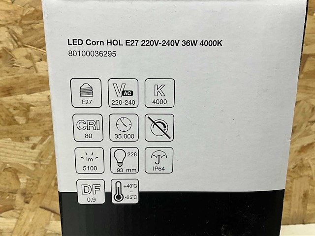 Bailey led lichtbron 36w 5100lm (2x) - afbeelding 3 van  3