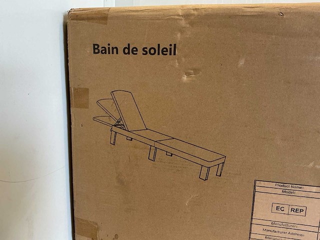Bain de soleil - ligstoel - afbeelding 5 van  5
