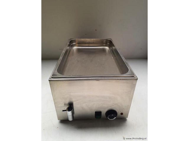 Bain marie bain marie with drain tap - afbeelding 1 van  7