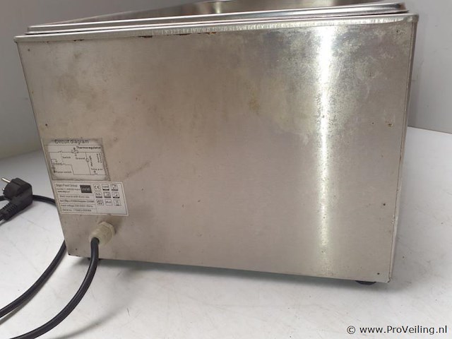 Bain marie bain marie with drain tap - afbeelding 5 van  7