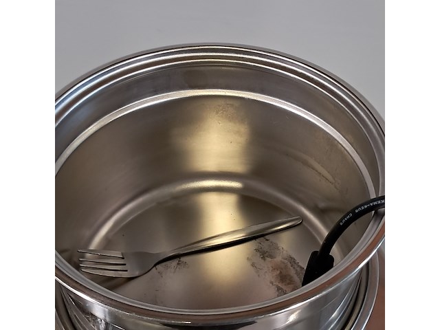 Bain marie met 2 ronde potten, buffalo, s077-e-03 - afbeelding 6 van  11