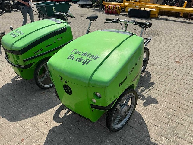 Bak- bezorgfiets (2x) - afbeelding 5 van  12