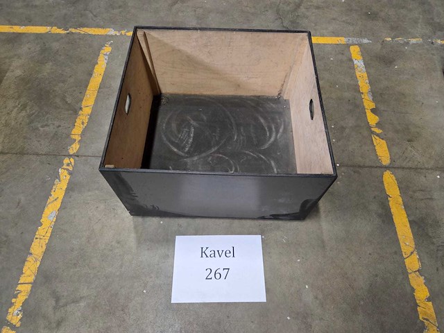 Bak hout zwart - afbeelding 1 van  1