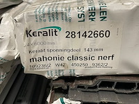 Bak keraliet heering keraliet, mahonie - afbeelding 2 van  4