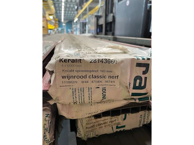 Bak keraliet heering keraliet, wijnrood classic nerf - afbeelding 5 van  5