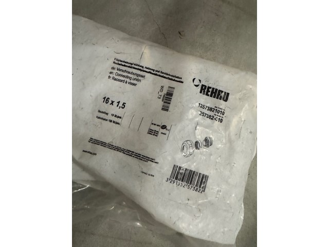 Bak koppelingen/fittingen rehau, rautitan - afbeelding 6 van  6